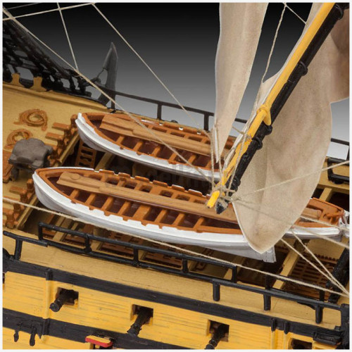 Vascello HMS Victory Battle of Trafalgar Gift Set 1:225