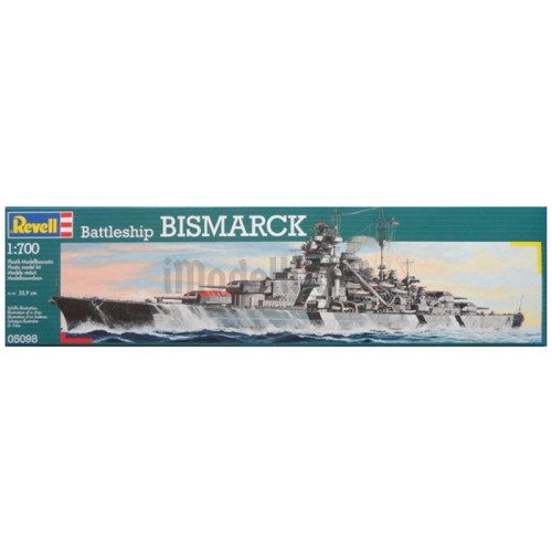 Nave Corazzata Bismarck 1:700