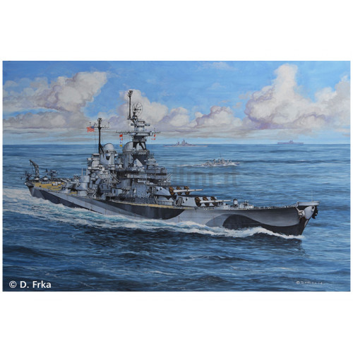Nave Corazzata USS Missouri WWII 1:1200
