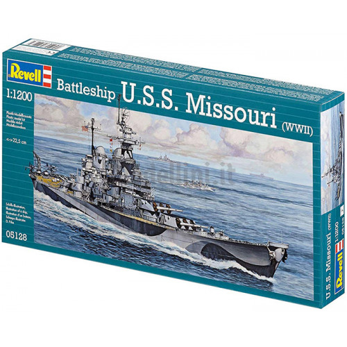 Nave Corazzata USS Missouri WWII 1:1200