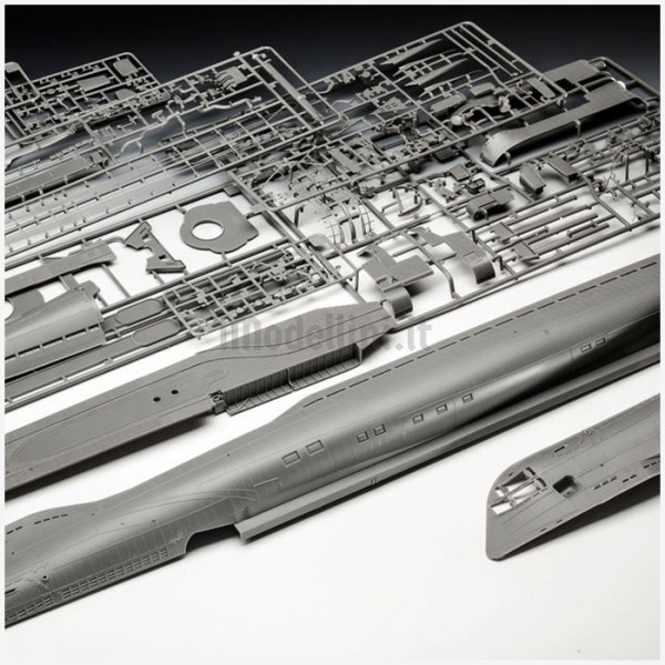 Kit Conversione CMK 1:72 – Sottomarino Tipo IX Quadruplo Per Kit Revell, 12972023