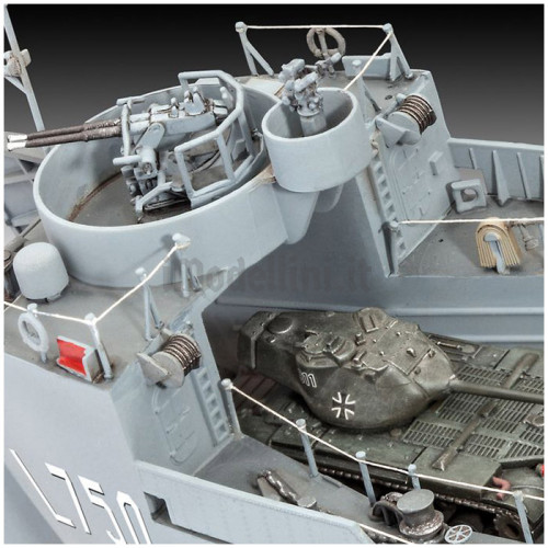 Nave da sbarco tedesca LSM Eidechse-Klasse 1:144