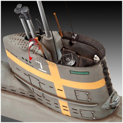 Sottomarino Tedesco U-Boot Type XXIII 1:144