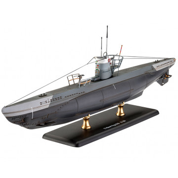 Sottomarino Tedesco U-Boot Type IIB 1943 1:144