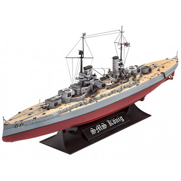 Nave Corazzata SMS Konig WWI 1:700