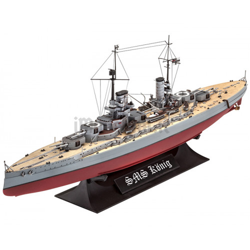 Nave Corazzata SMS Konig WWI 1:700