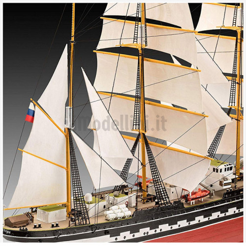 Veliero Russo Nave Scuola Kruzenshtern 1:200