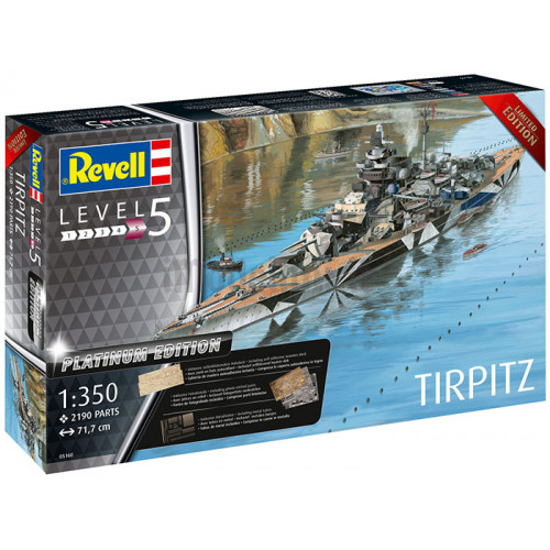 Nave Corazzata Tirpitz Platinum Edition 1:350