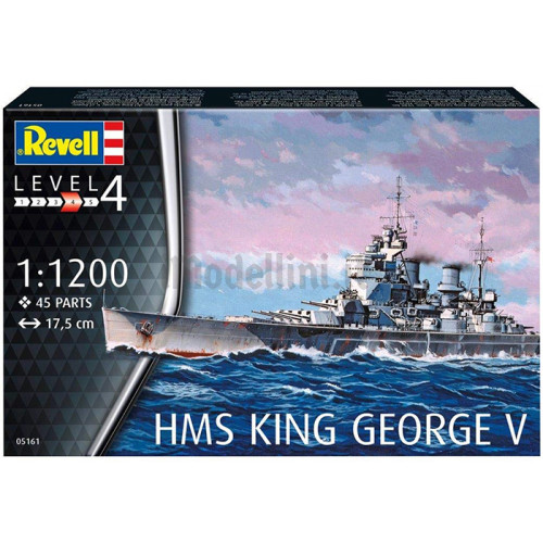 Nave Corazzata HMS King George V 1:1200