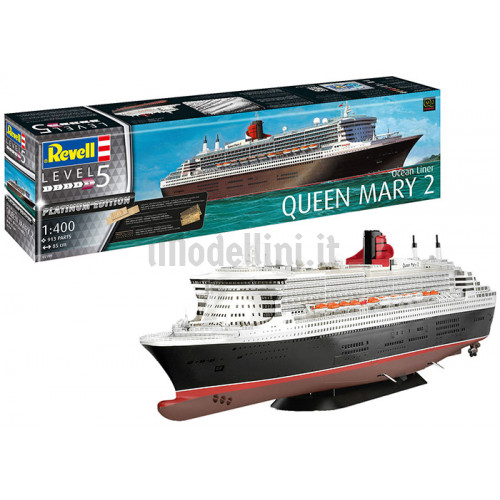 Transatlantico Queen Mary 2 Platinum Edition 1:400