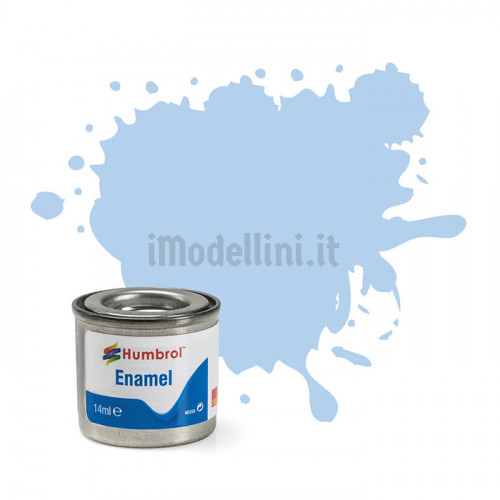 Vernice a Smalto Humbrol n.44 Pastel Blue Matt da 14ml