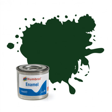 Vernice a Smalto Humbrol n.3 Brunswick Green Gloss da 14ml