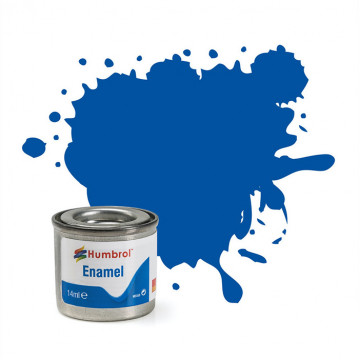 Vernice a Smalto Humbrol n.14 French Blue Gloss da 14ml