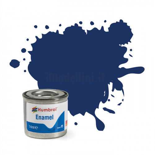 Vernice a Smalto Humbrol n.15 Midnight Blue Gloss da 14ml