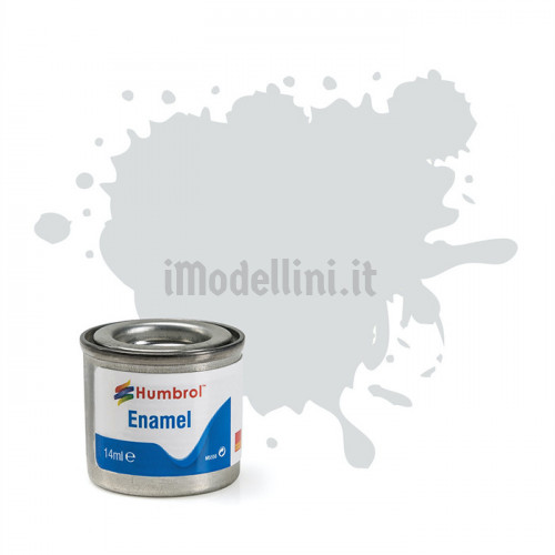 Vernice a Smalto Humbrol n.196 Light Grey Satin da 14ml