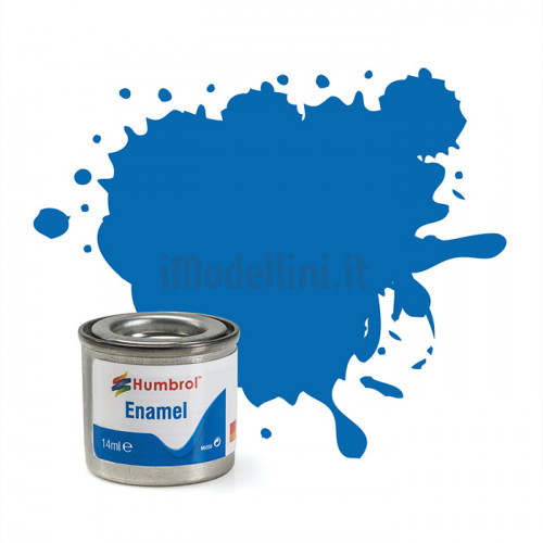 Vernice a Smalto Humbrol n.52 Baltic Blue Metallic da 14ml