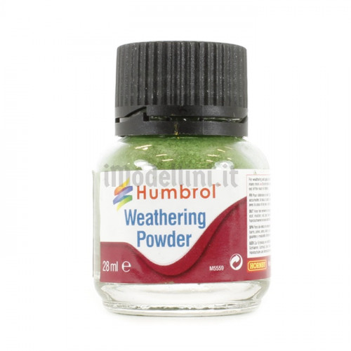 Pigmenti Humbrol Weathering Powder Chrome Oxide Green 28ml