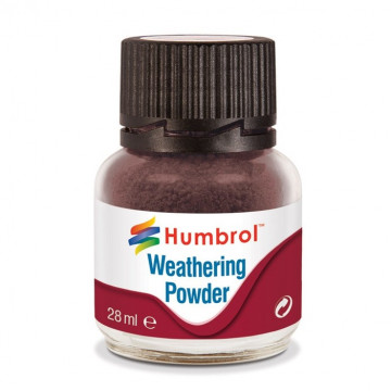 Pigmenti Humbrol Weathering Powder Dark Earth 28ml