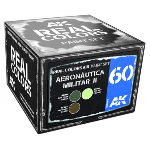 Set Vernici Acriliche AK Aeronautica Militar II