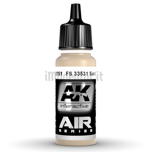 Vernice Acrilica AK Serie Air FS 33531 Sand
