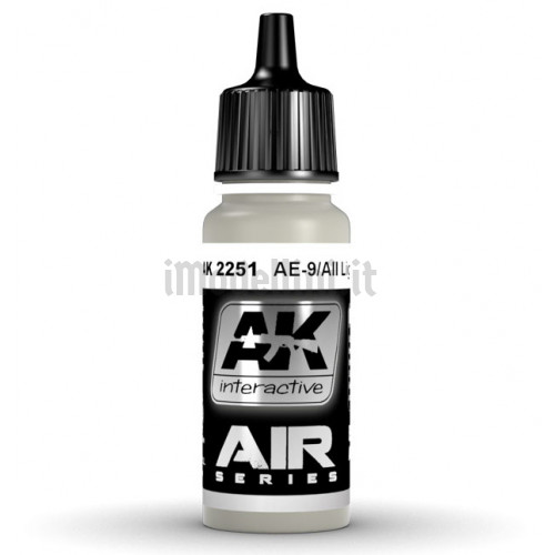 Vernice Acrilica AK Serie Air AE-9 AII Light Grey