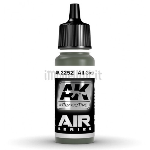 Vernice Acrilica AK Serie Air AII Green
