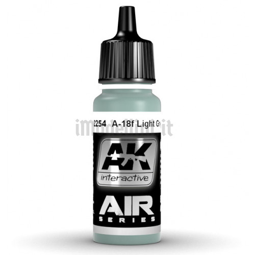 Vernice Acrilica AK Serie Air A-18f Light Grey-Blue