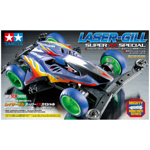 Mini 4WD Laser Gill Special con Telaio Super XX