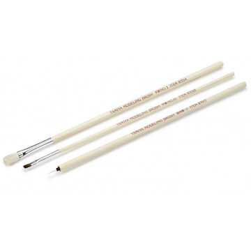 Set Basic Pennelli Tamiya per Modellismo