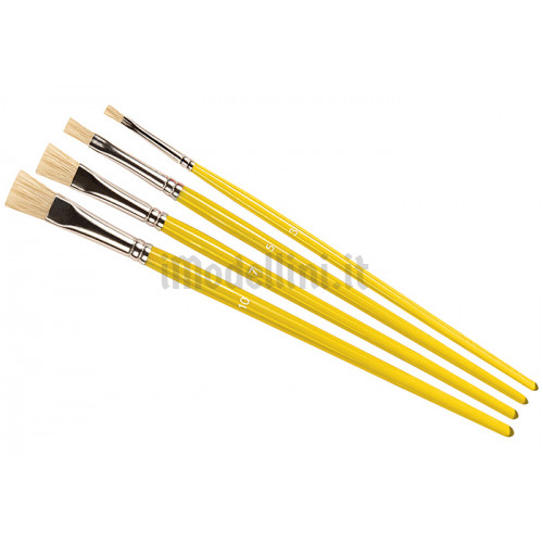 Set Pennelli Naturali Humbrol Stipple - Mis. 3/5/7/10