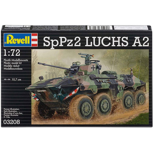 Veicolo militare blindato SpPz 2 Luchs A2 1:72