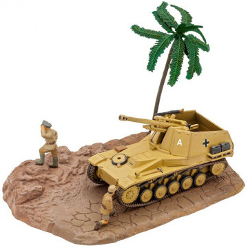 Obice Semovente Sd.Kfz. 124 Wespe 1:76