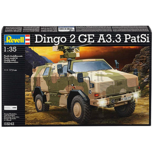 Veicolo militare blindato ATF Dingo 2 GE A3.3 PatSi 1:35