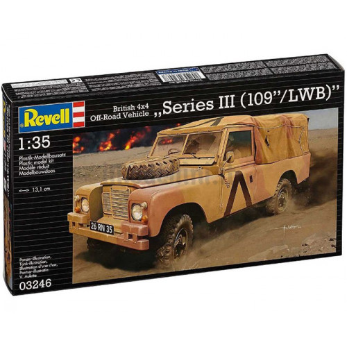 Land Rover 4x4 Off Road Britannico Serie III 1:35