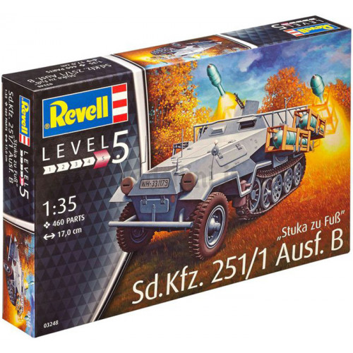 Semicingolato Sd.Kfz. 251/1 Ausf. B "Stuka zu FuB" 1:35