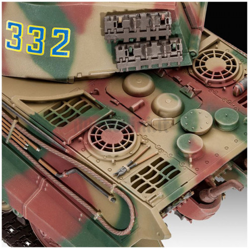 Carro Armato Tiger II Ausf. B con Torretta Henschel 1:35