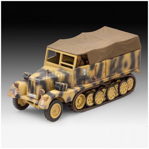 Semicingolato Sd.Kfz. 11 e Cannone Anticarro Pak 40 1:76