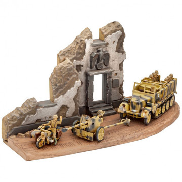 Semicingolato Sd.Kfz. 11 e Cannone Anticarro Pak 40 1:76