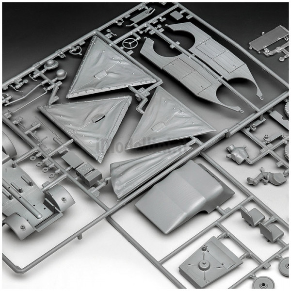 Modellino Rimorchio Pesante Mammut Esercito Tedesco 1/35 – Stampato 3D In Resina Non Verniciato