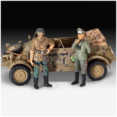 Volkswagen Type 82 Kubelwagen Staff Esercito Tedesco 1:35