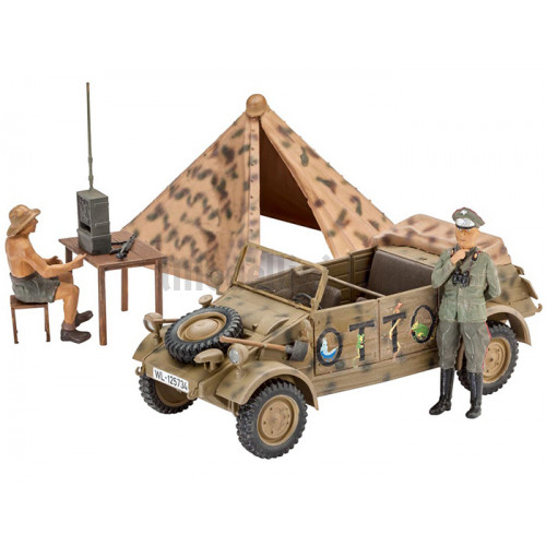 Volkswagen Type 82 Kubelwagen Staff Esercito Tedesco 1:35