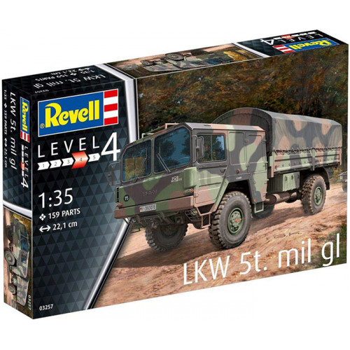 Camion Militare 4x4 LKW 5t. mil gl 1:35