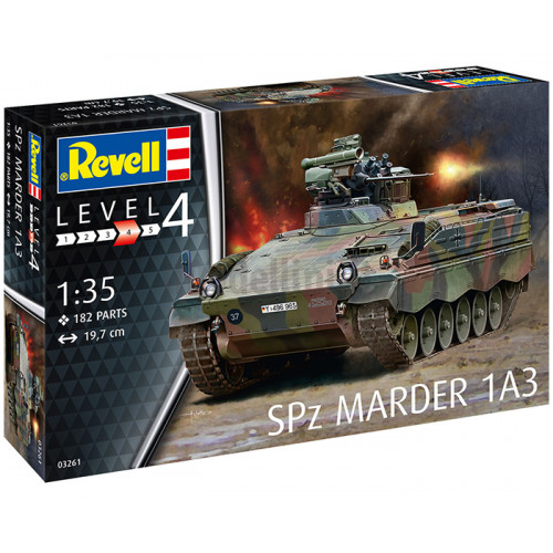 Veicolo militare da fanteria SPz Marder 1A3 1:35