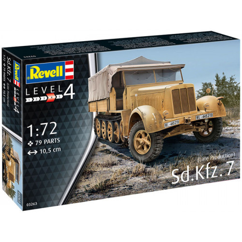 Semicingolato tedesco Sd.Kfz. 7 Late 1:72
