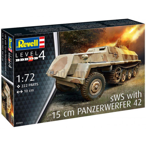 Semicingolato Panzerwerfer 42 auf sWS 15cm 1:72