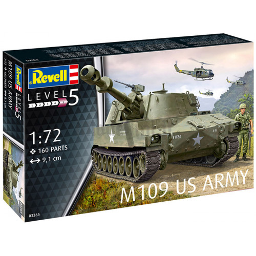 Obice Semovente M109 US Army 1:72