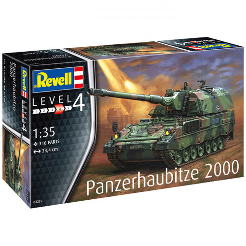 Obice Semovente Panzerhaubitze 2000 1:35