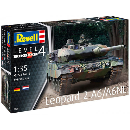 Carro Armato Leopard 2A6 / A6NL 1:35