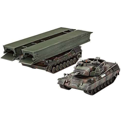 Carro Armato Leopard 1A5 e Gettaponte Biber 1:72