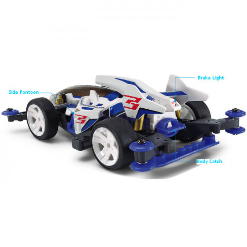 Mini 4WD Pro Shooting Proud Star con Telaio MA